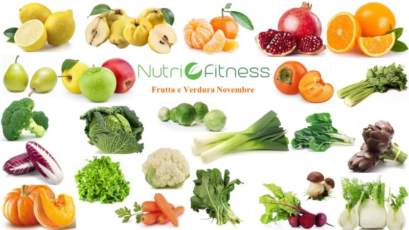 frutta verdura novembre nutrifitness